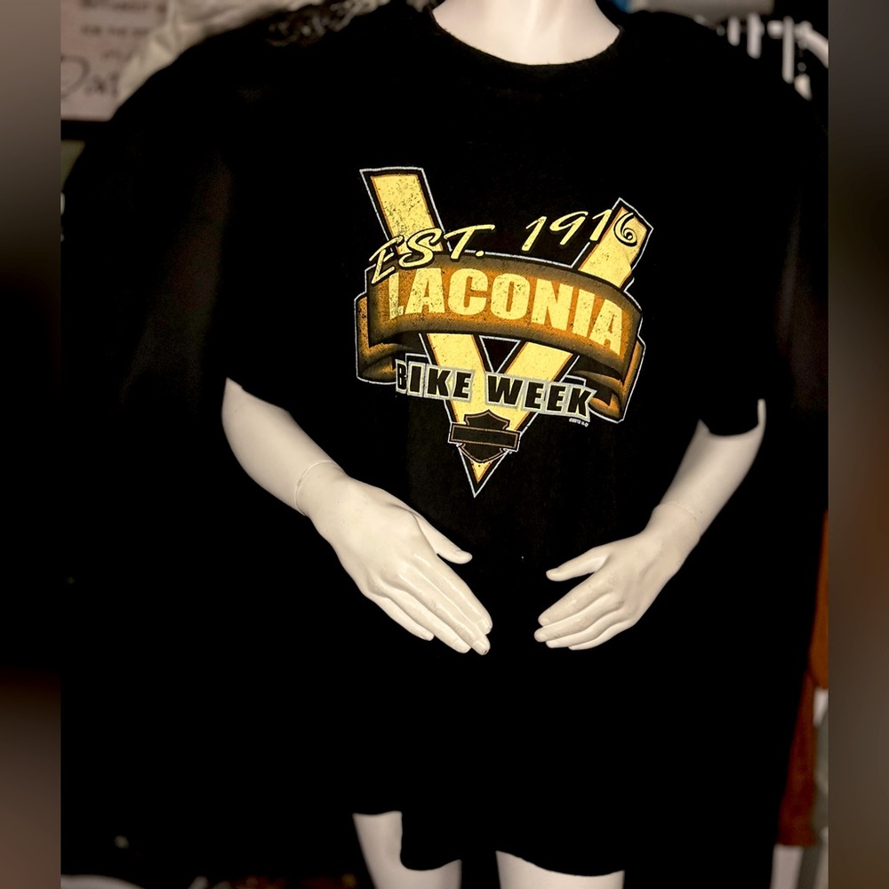 Harley Davidson Black Laconia Bike Week T-Shirt